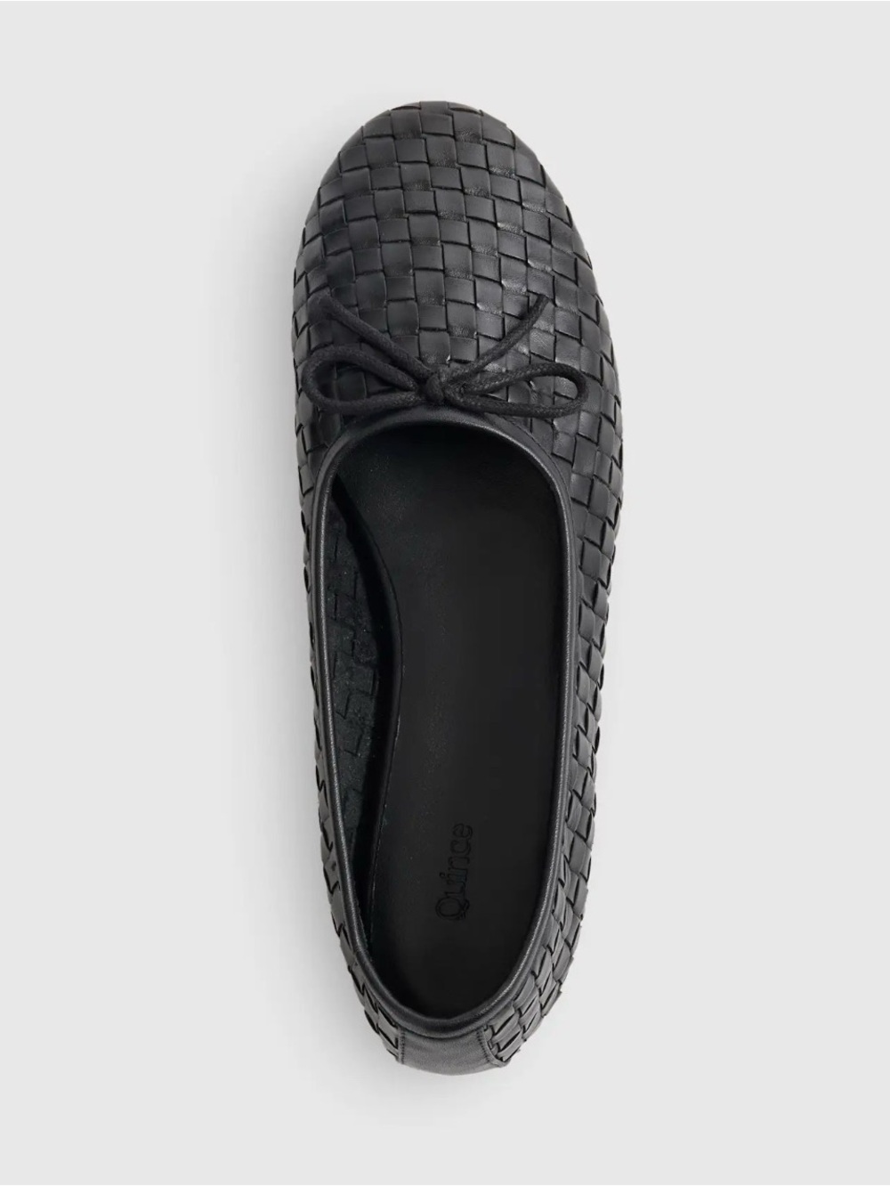 Quince Italian Leather Handwoven Ballet Flat - Picture 8 of 8